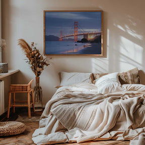 Golden Gate Twilight Poster