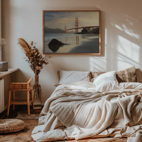 Golden Gate Morning Poster