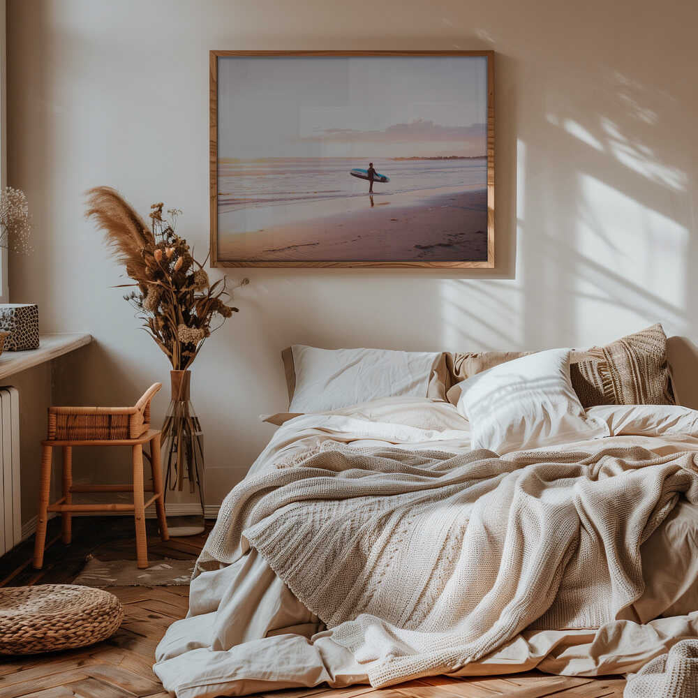 Venice Beach Surfer Poster