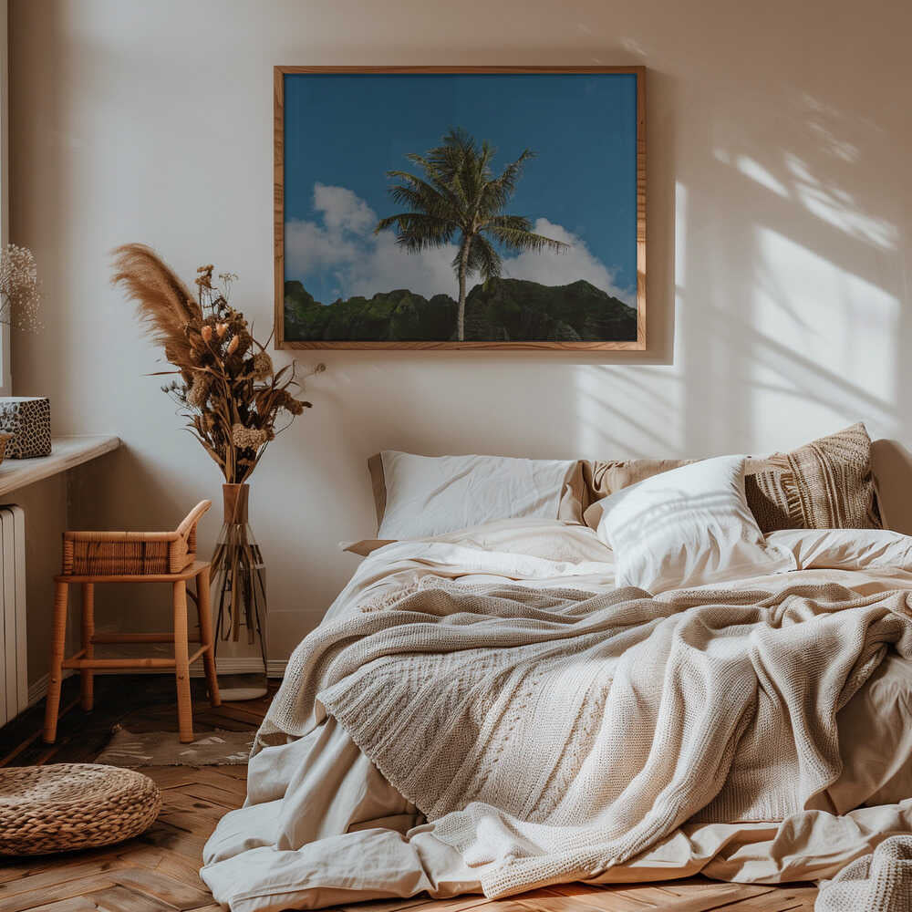 Hawaiian Palm Poster
