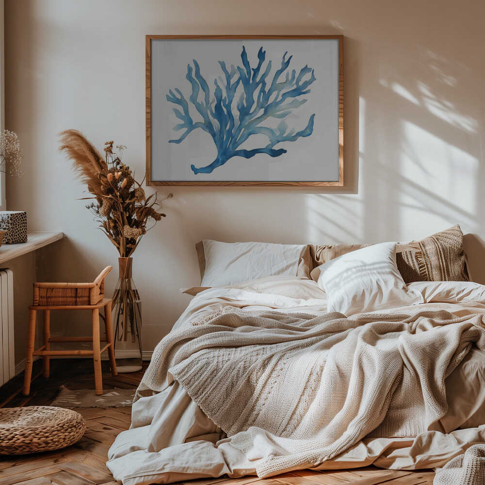 Blue Coral Poster