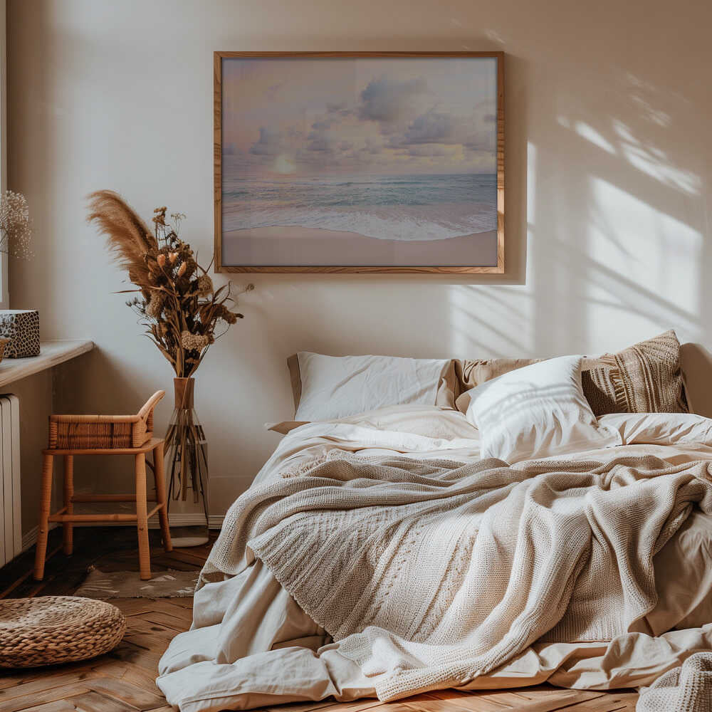 Cloudy Sunset Poster