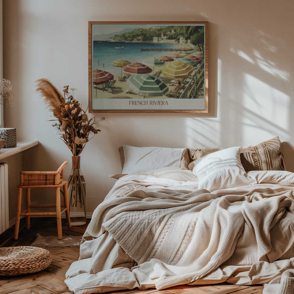 French Riviera Poster