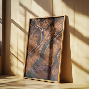 Flying over Palette Poster