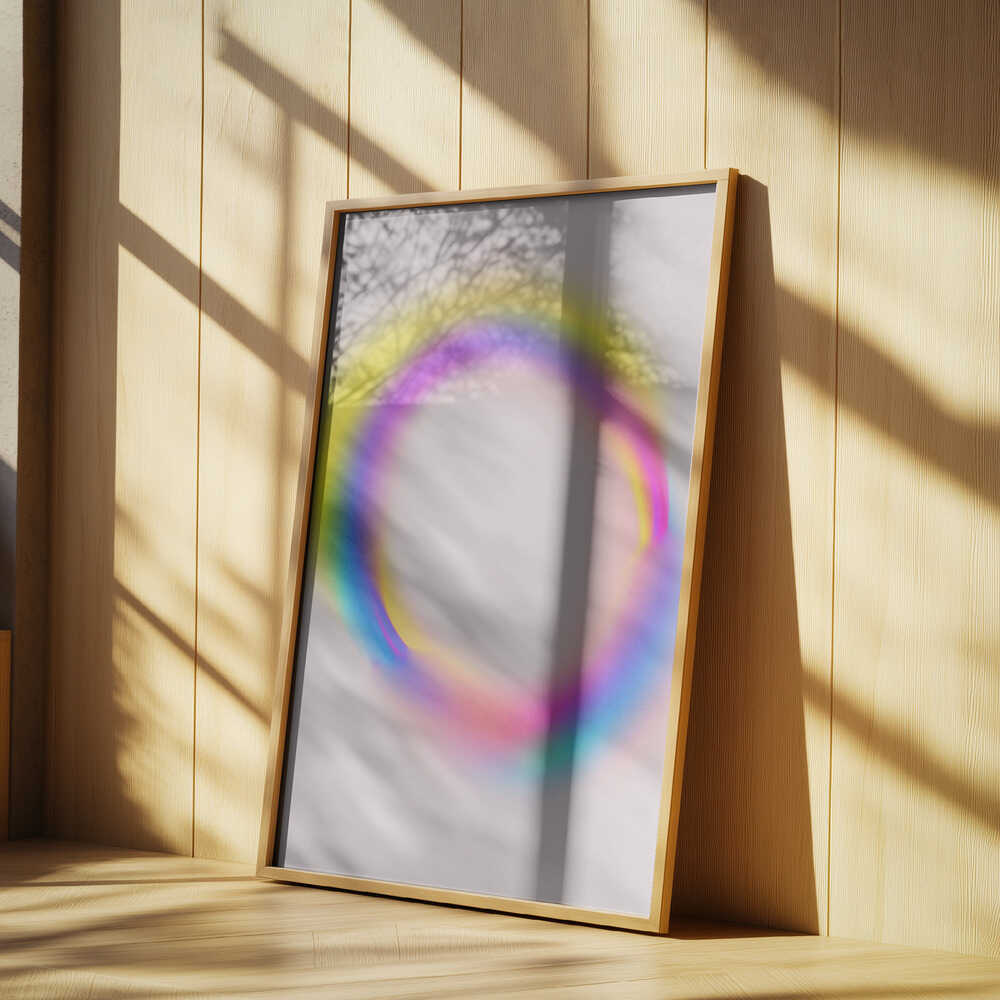 Luminous Spectrum Halo Poster