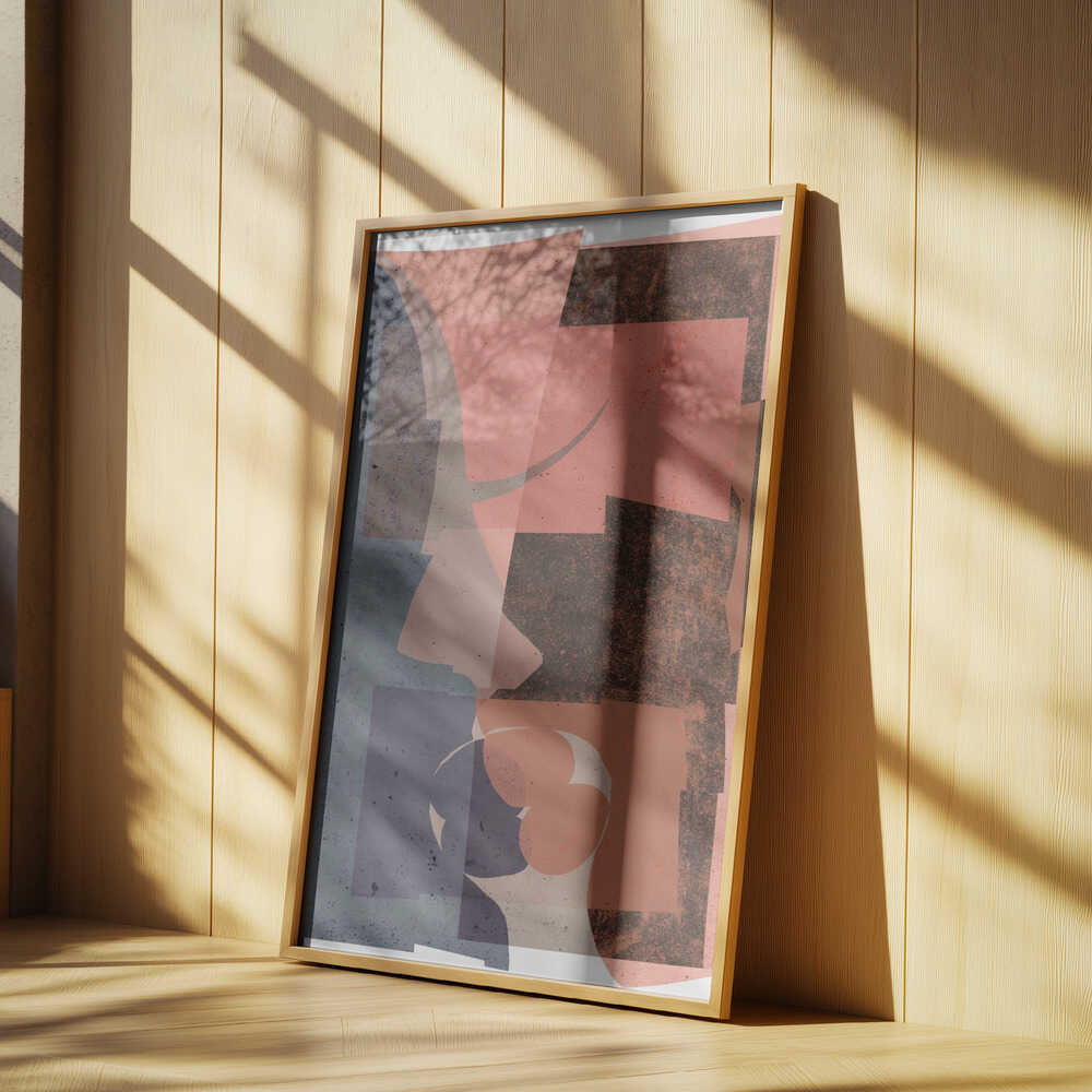 Fragmented Hues Poster