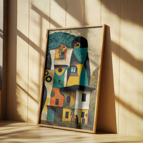 Whimsical Dwellings Poster