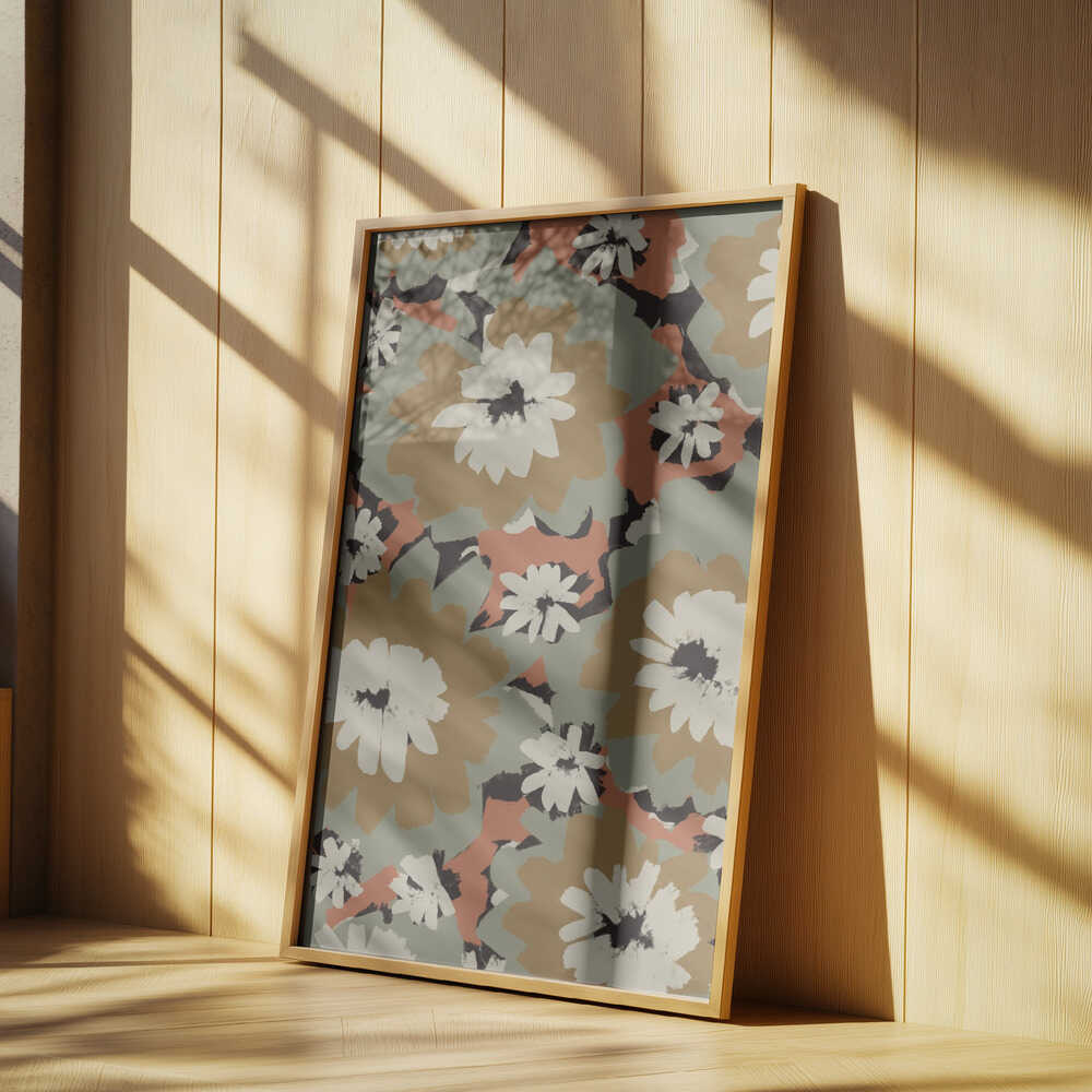 Floral Harmony Poster