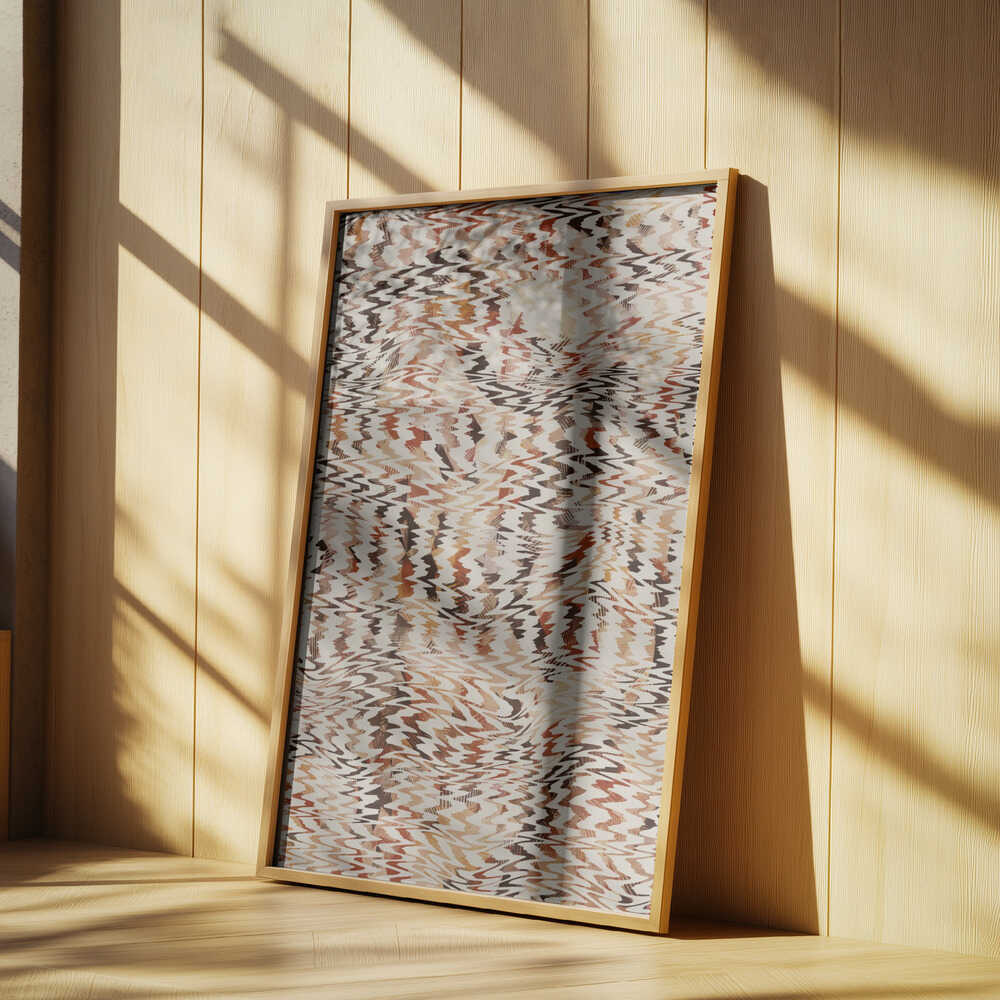 Rippled Tapestry Poster