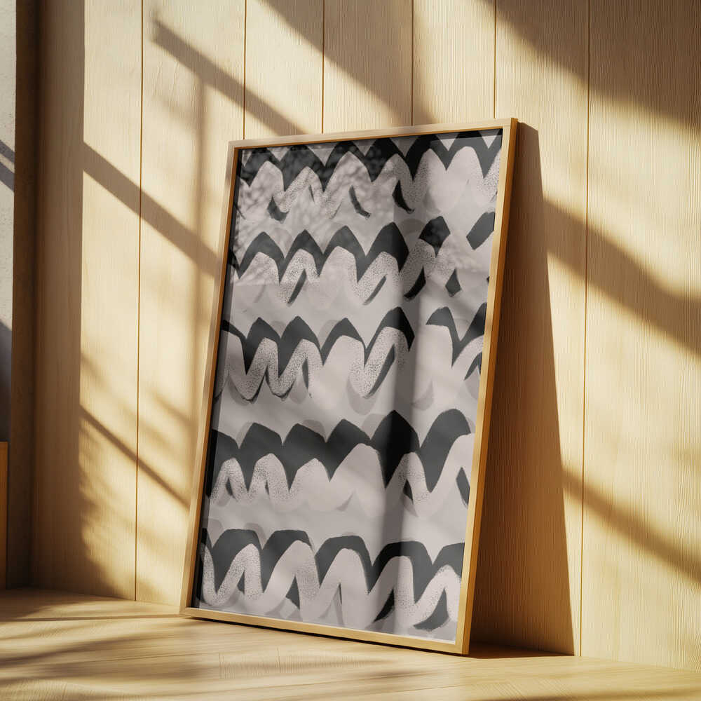 Zigzag Symphony Poster