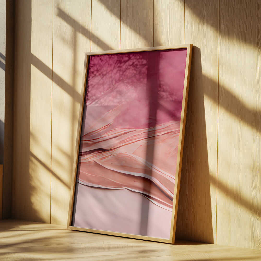 Crimson Dunes Poster
