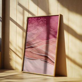 Crimson Dunes Poster