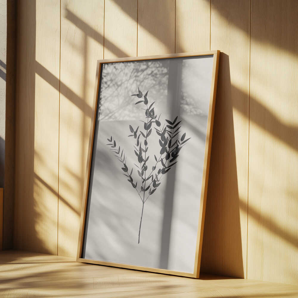 Inky Botanical Poster