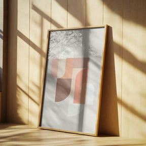 Retro Geometric III Poster