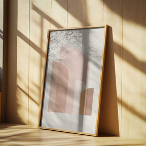 Retro Geometric IV Poster