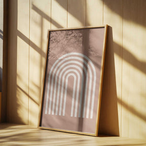Rainbow lines Poster