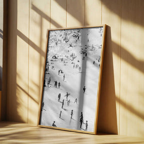 Beach Silhouettes Poster