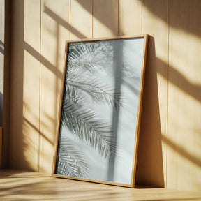 Blue Palms Poster