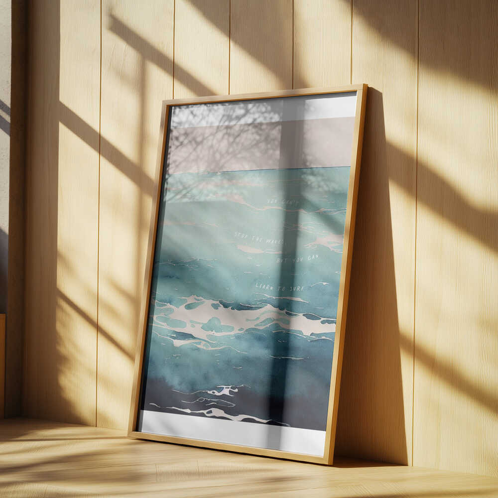 Learn To Surf Poster