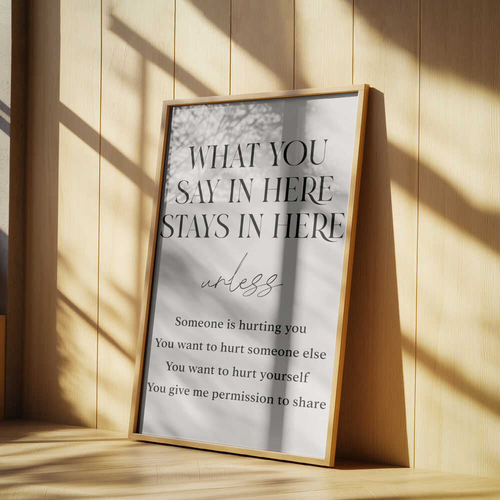 Saysherestayhere Poster