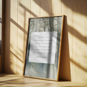 Boundaries Poster