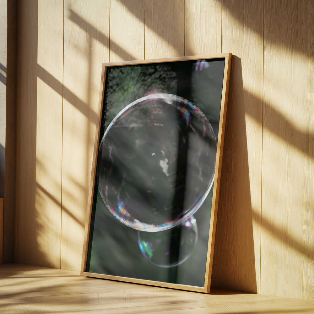 Ethereal Spheres Poster