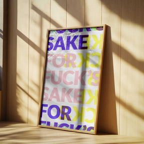 Vivid Repetition Poster