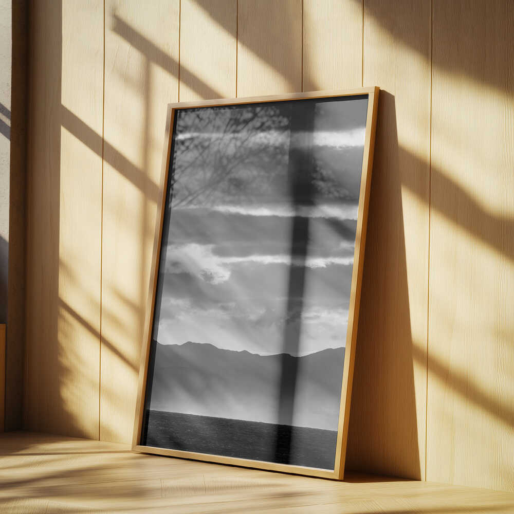 Black And White Landscape Poster