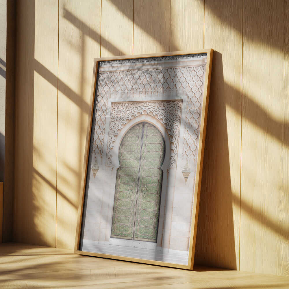 Moroccan Door Poster