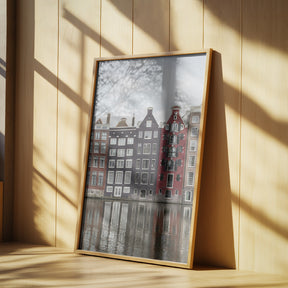 Canal Houses of Amsterdam Poster