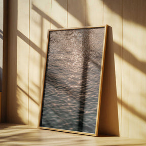 Sunset at Sea Poster