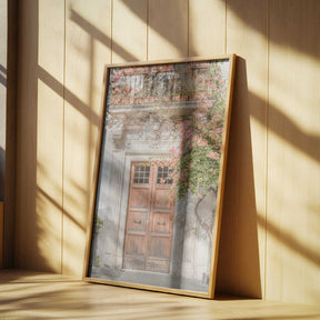 Floral Entry Poster