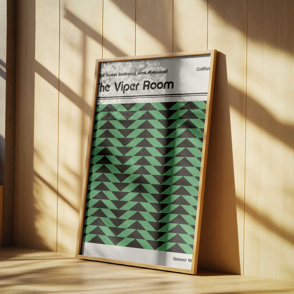 Viper Room Retro Poster