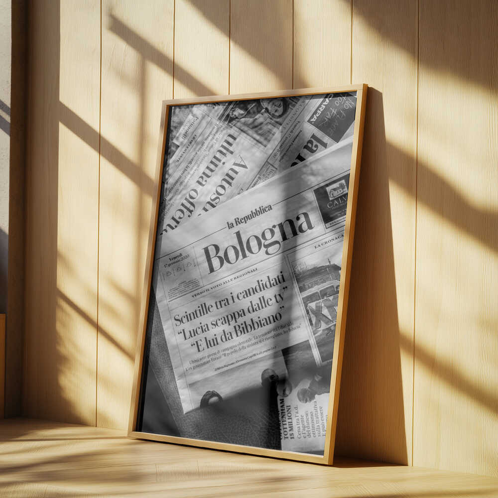 The Bologna Papers | Italy travel Poster