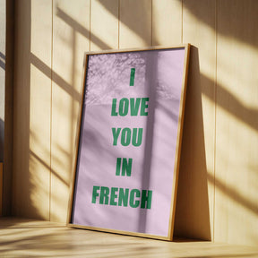 Frenchlovegreen Ratioiso Poster