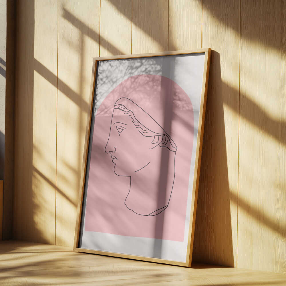 Aestheticwomanpink Ratio2x3 Poster