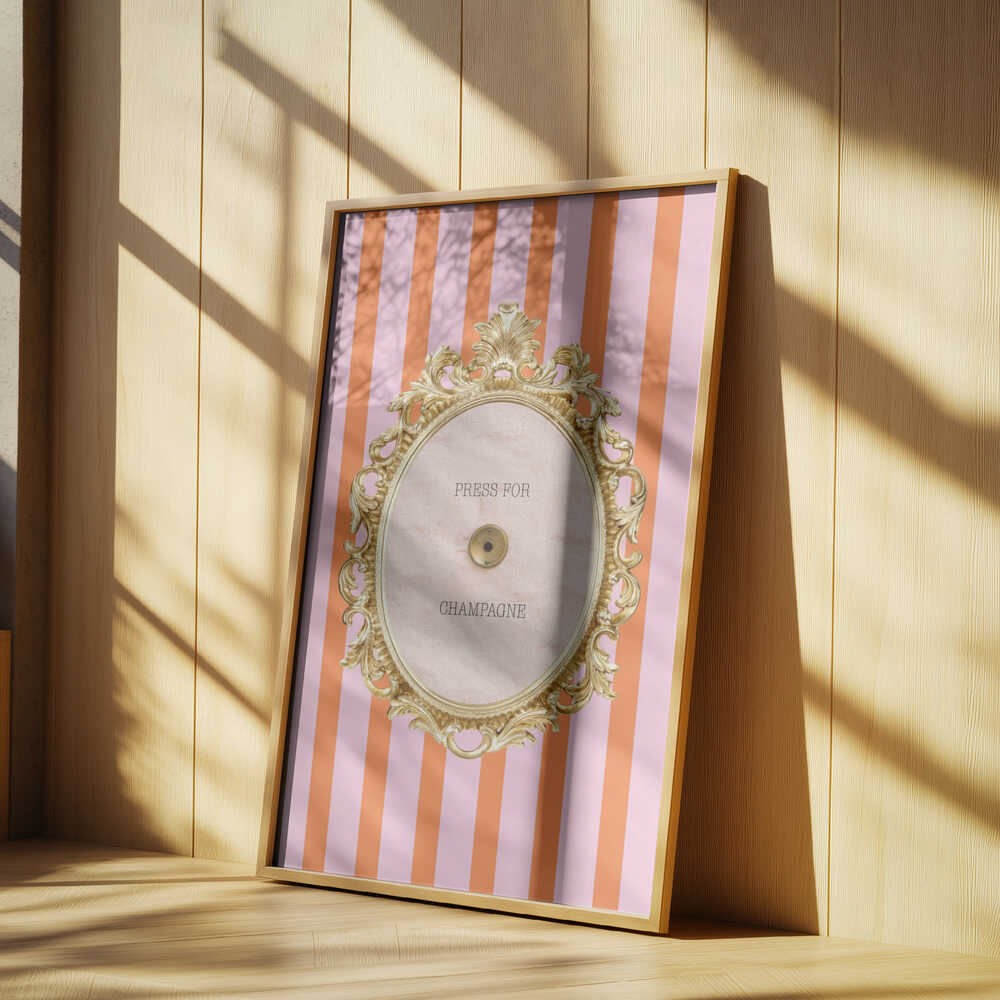 Champagnepinkorange Ratio2x3 Poster