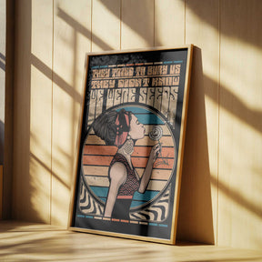 Peace Hippie Quote Poster