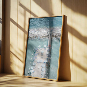 Coastal life Italy Poster