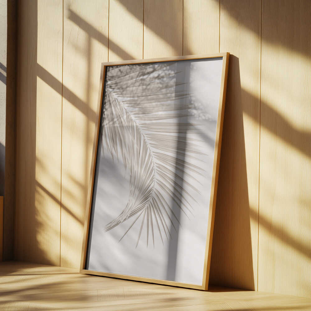 Tan Leaf Poster