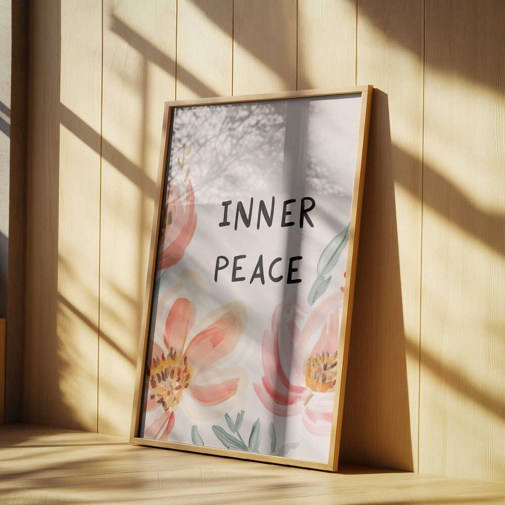 Tranquil Blossoms Poster