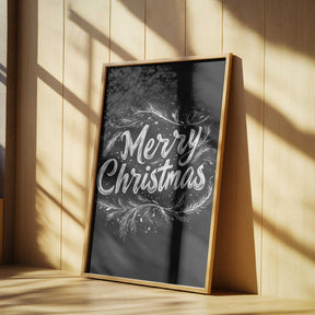 Holiday Chalk Wishes Poster