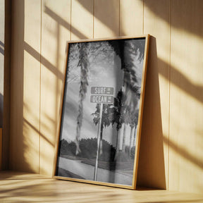 Surf Drive + Ocean Drive Poster