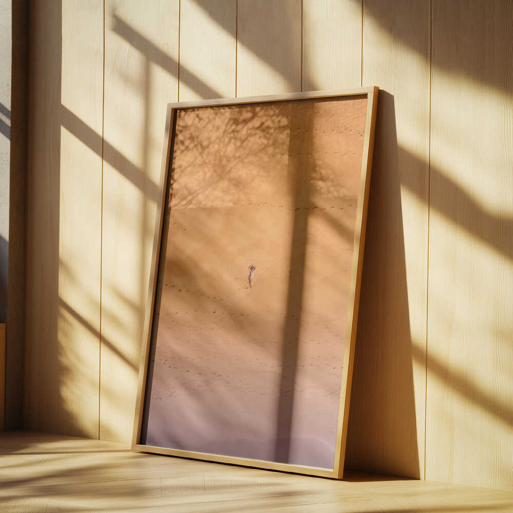 Deserted Serenity Poster