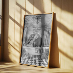 A Bathroom Occupied Poster