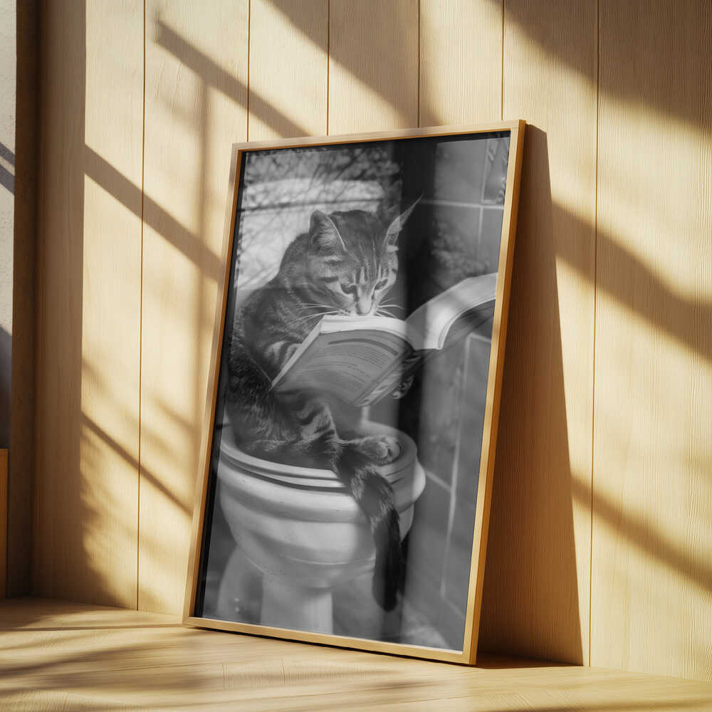 Literary Litter Box Poster