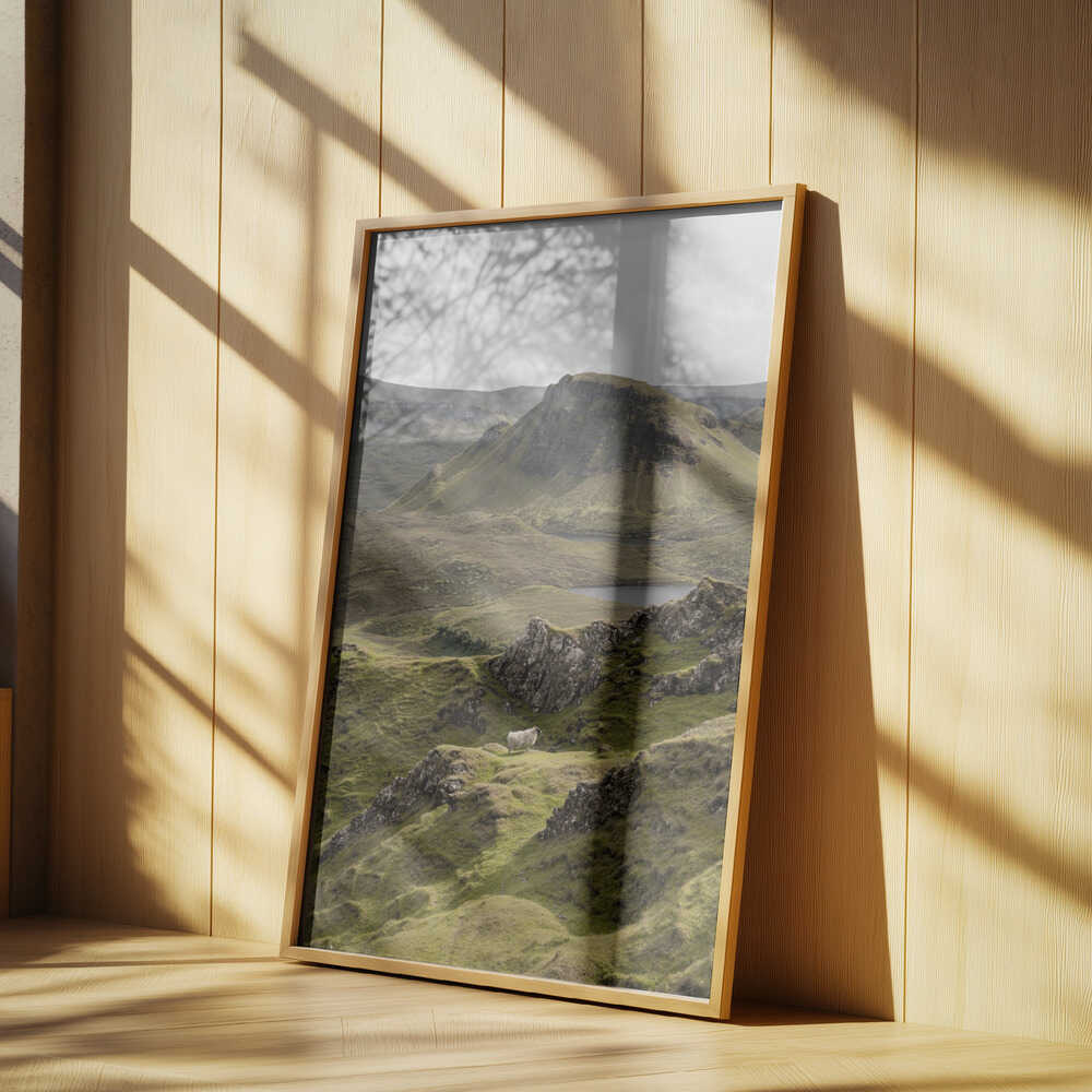 Quiraing Landscape on Scotland's Isle of Skye Poster