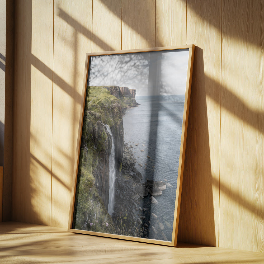 Kilt Rock and Mealt Falls, Isle of Skye, Scotland Poster