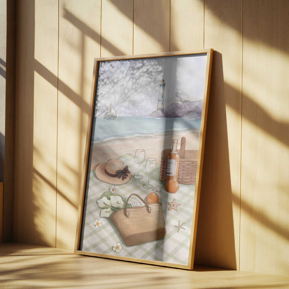 Holiday Beach Vibe Poster