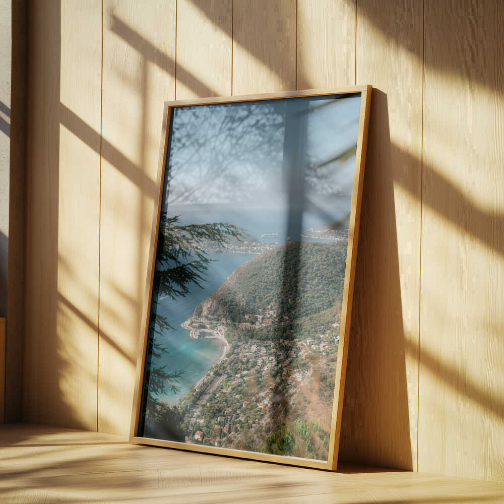 Green Hills And Turquoise Waters Poster